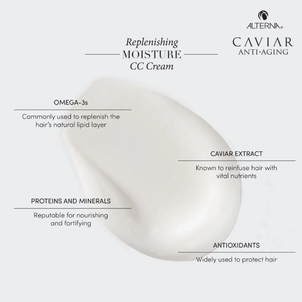 ALTERNA Caviar Anti-Aging Replenishing Moisture CC Cream 5.1oz $46 NIP